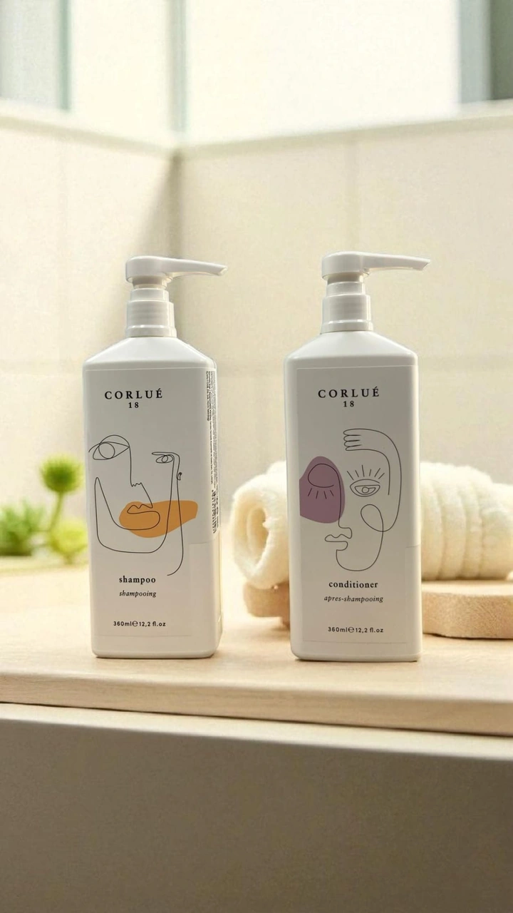 Corlue 18 Shampoo 360 Ml + Condıtıoner 360 Ml Tüm Saçlar