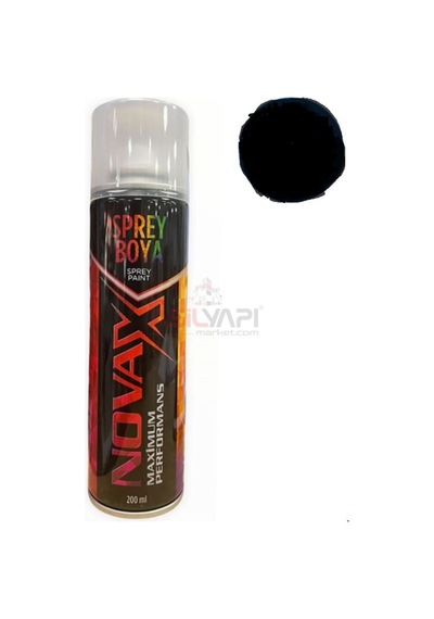 Novax Sprey Boya Siyah 200 Ml 1 Adet