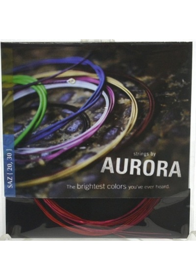 Aurora Abt020K Uzun Sap Bağlama Teli Kırmızı 0.20