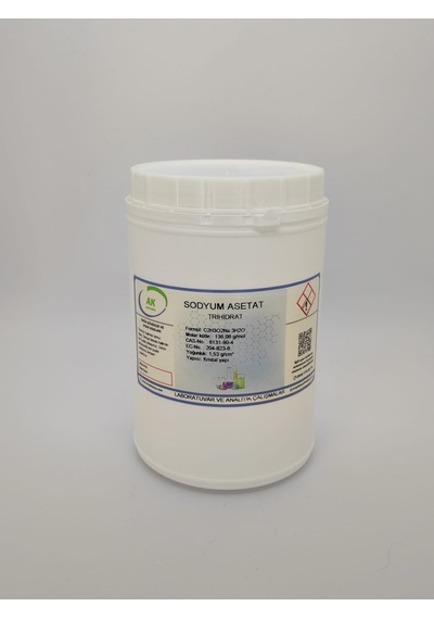 Aropi Sodyum Asetat Trihidrat C2h3nao23h2o 100 G