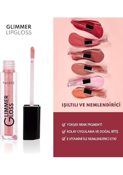 Glimmer Gloss Işıltılı Nemlendirici Dudak Parlatıcısı - 20 Sugar Baby 0