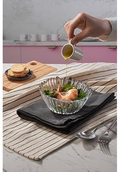 Paşabahçe 10601 Cam Aurora Set 6 Kase, 14 Cm Diğer