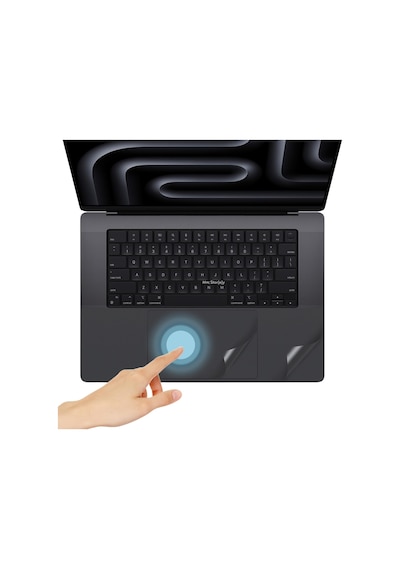 Macbook Pro 14.2 İnç Trackpad Koruyucu Ve Palm Koruyucu M1 M2 M3 M4 M5 Pro Max Uyumlu A2442 A2779 A2918 A2992 A3112 A3185 A3401 A3426 A3427 A3434 Siyah Belirtilmemiş