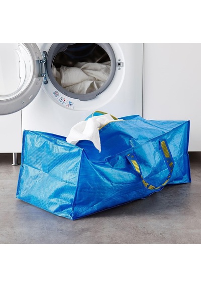 Ikea 901.491.48 Frakta Saklama Çantası, Mavi, 4 Adet