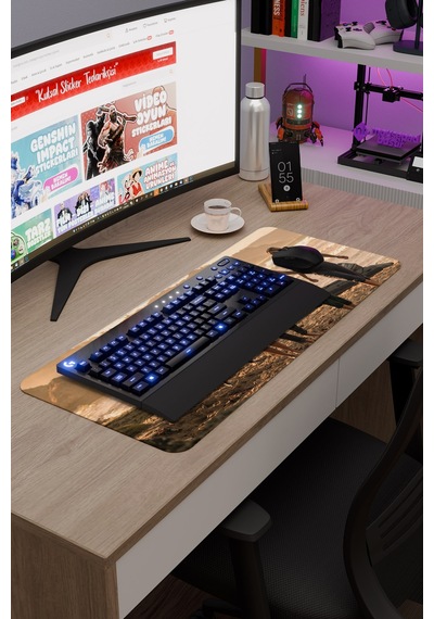 Outer Banks V5 70x30 Xl Gaming Kauçuk Kaymaz Taban Mouse Pad Fare Altlığı