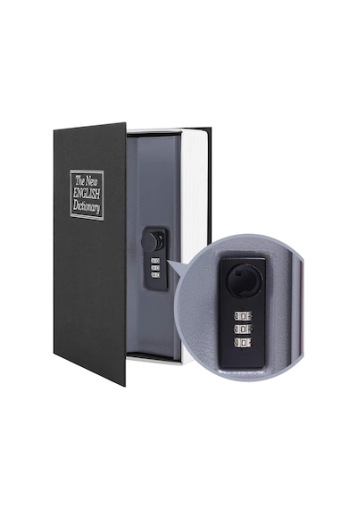 Mühlen Secret Safe 240 Büyük Boy Kitap Şekli Gizli & Şifreli Kasa