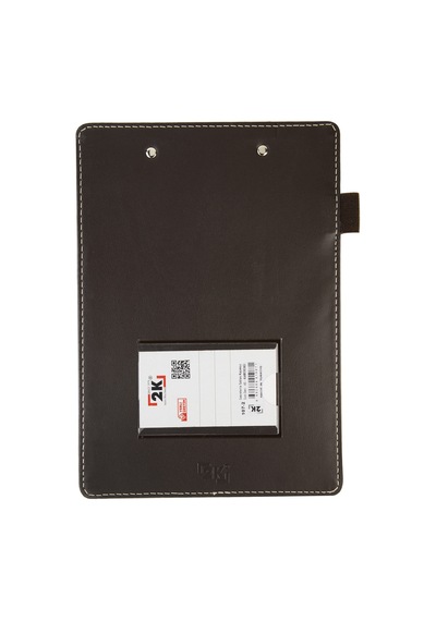 Sekreterlik,a5 Küçük Boy,kapaksız,a5 Clipboard Vegan Suni Deri,17,5x24,5 Cm.,kahverengi