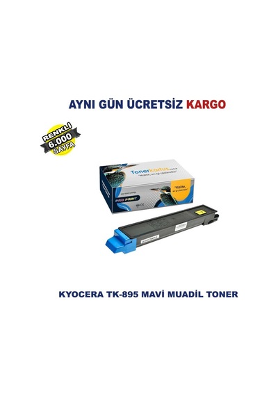 Tk-895 / Kyocera Ecosys Fs-C8025 Mavi Uyumlu Toner 6.000 Sf