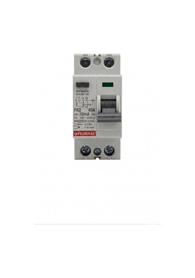 2x40 A 30ma 6ka Kaçak Akım Rolesi Fk2 9fa-h1062-0040