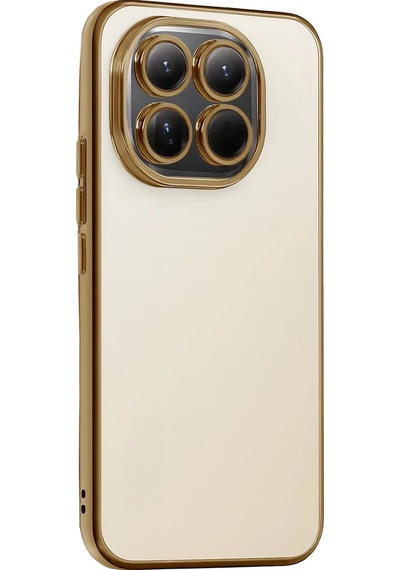 Gld-spt- Newface Xiaomi Mi 15 Razer Lensli Silikon - Gold