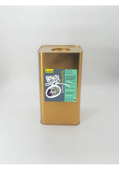 Rengin Suar Çevirme Az Tuzlu Siyah Zeytin 2025 Hasatı 3 KG