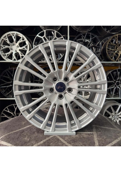 18" İnç 5x108 Focus Mondeo Uyumlu Gümüş Jant Modeli