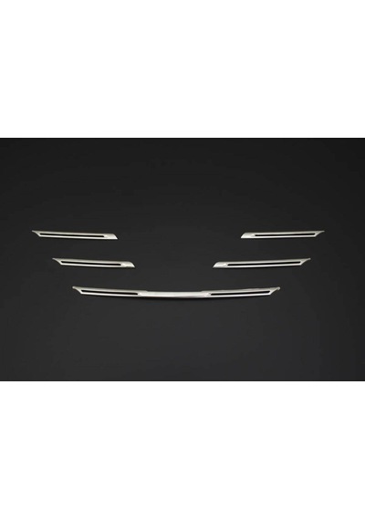 Renault Megane 4 Sedan Krom Ön Panjur 5 Parça 2016-2020 Arası