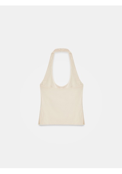 Dilvin 32726 Halter Yaka Top-taş