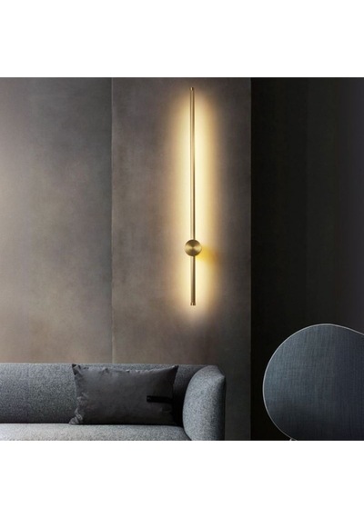 Uzun Nova Model Led Beyaz Işık Ultra Power Led Avize Aplik Avizee