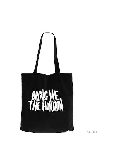 Bring Me The Horizon Classic Siyah Kanvas Bez Çanta