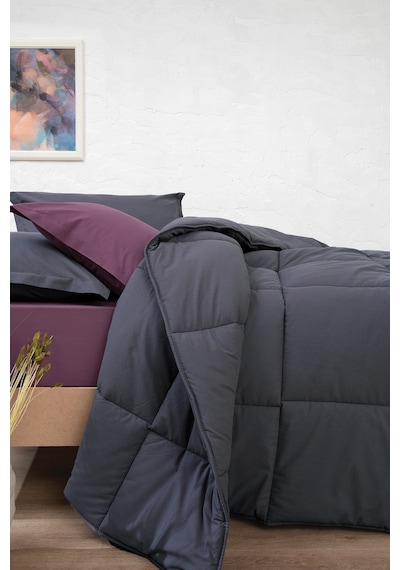 Yataş Bedding Mix&Match Penny Tek Kişilik Yorgan - Antrasit