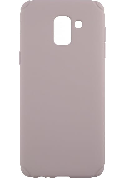 Nettech Samsung Galaxy J600 J6 Uyumlu Plane Seri Arka Koruma Kılıf - Kırmızı Kirmizi