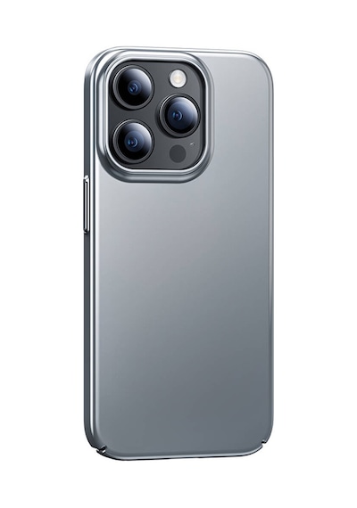 Apple Uyumlu  iPhone 15 Pro Max Kılıf Benks Ultra İnce Pc Kapak Siyah