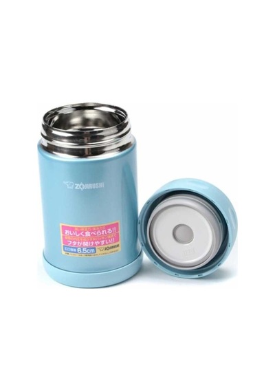 Zojirushi Sw-Eae50 Vakumlu Paslanmaz Çelik Yemek Termosu Kabı 0.5 Gümüş Rengi Gümüş