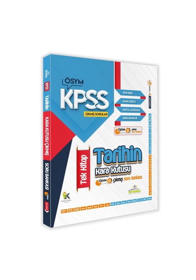 Kpss Önlisans/ortaöğretim Tarihin Kara Kutusu En Kapsamlı Çıkmış Soru Bankası Konu Özetli Çözümlü