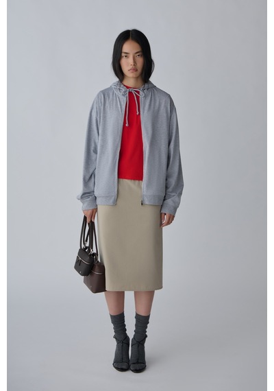 Suud Collection Taş Midi Gabardin Etek