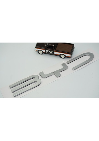 Dk Tuning Byd Ön Kaput Gri 25 Cm Bagaj Yazı Logo Arma Bagaj Arma
