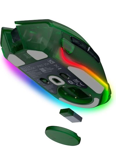 Razer Basilisk V3 Pro 35k Kablosuz Mouse Yeşil Rz01-05240300-r3g1 Diğer