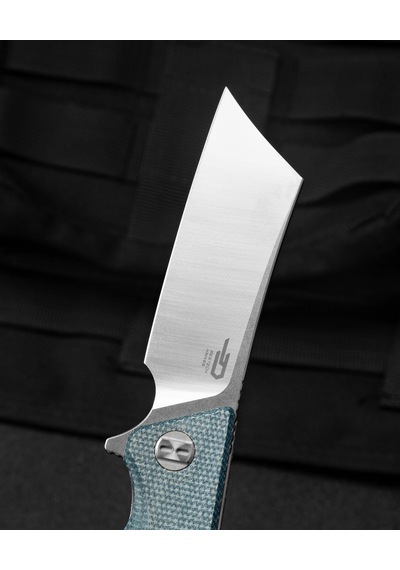 Bestech Cubis Micarta Sap D2 Çelik Kamp Çakı Bg42c Açık Gri