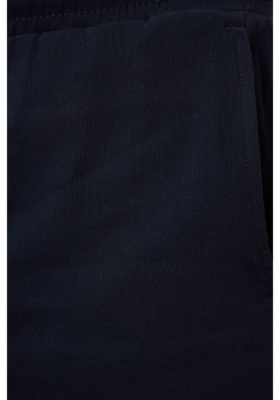 Tommylife Lacivert Standart Fit Dokuma Hafif Esnek Chino Erkek Şort - 81289 Lacivert
