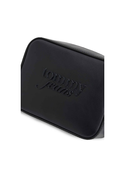 Tommy Hilfiger Kadın Marka Logolu Günlük Kullanıma Uygun Siyah Omuz Çantası Aw0aw18451 Bds-13631 Siyah