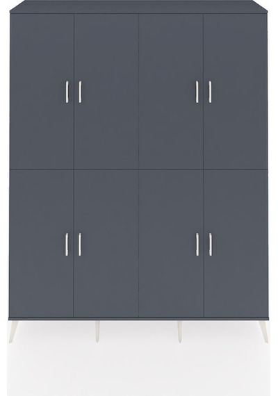 Hyperion Gardrop 8 Raflı 8 Kapaklı 176x44x221 Antrasit-antrasit Antrasit Hyperion Gardrop 8 Raflı 8 Kapaklı 176x44x221 Antrasit-antrasit Antrasit