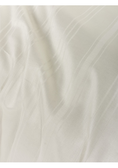 Cotton Box Smart Bambu Saten Çift Kişilik Nevresim Takımı Stripe Ekru