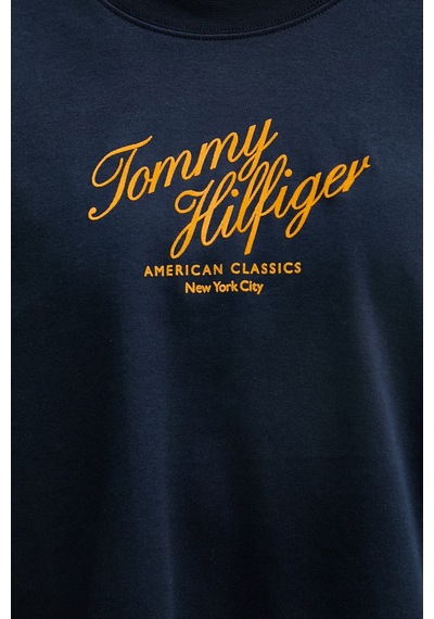 Tommy Hilfiger Pamuklu Logolu Regular Fit Bisiklet Yaka T Shirt Bayan T Shirt Ww0ww50787 C1g Lacivert Tommy Hilfiger Pamuklu Logolu Regular Fit Bisiklet Yaka T Shirt Bayan T Shirt Ww0ww50787 C1g Lacivert