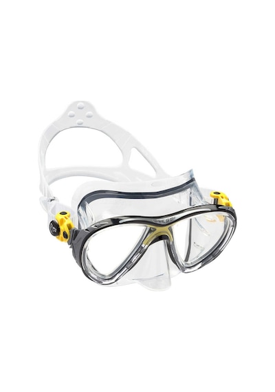 Albashop Cressi Big Eyes Evolution Dalış Maskesi Clear-Yellow-Black