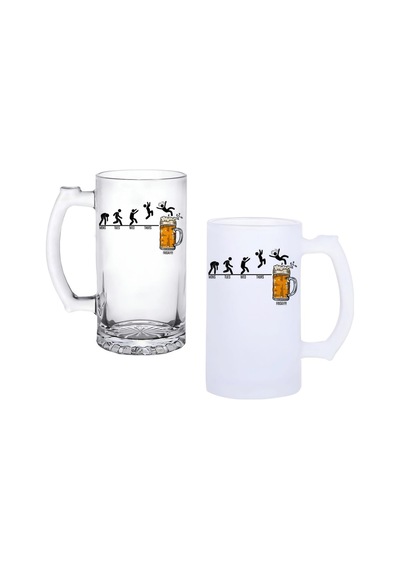 Bira Günleri Buzlu Ya Da Buzsuz Bira Bardağı
