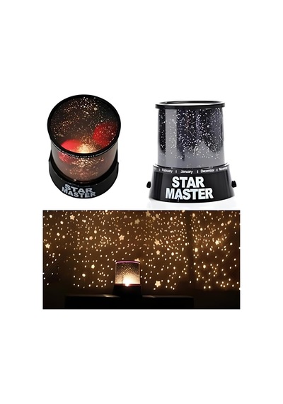 Star Gece Lambası, Çocuk Oda İçi Gökyüzü Aydınlatma, Yıldızlı Diğer
