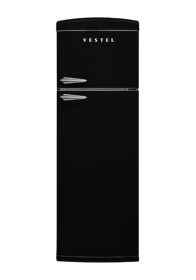 Vestel Retro SC32201 Siyah 311 LT Çift Kapılı Buzdolabı