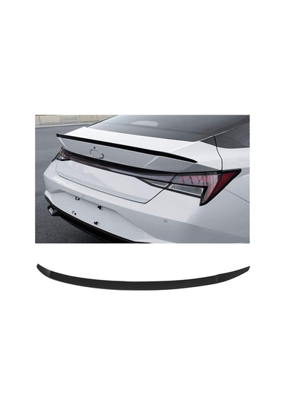 Hyundai Elentra 2021 Spoiler Piona Black Spoyler Plastik