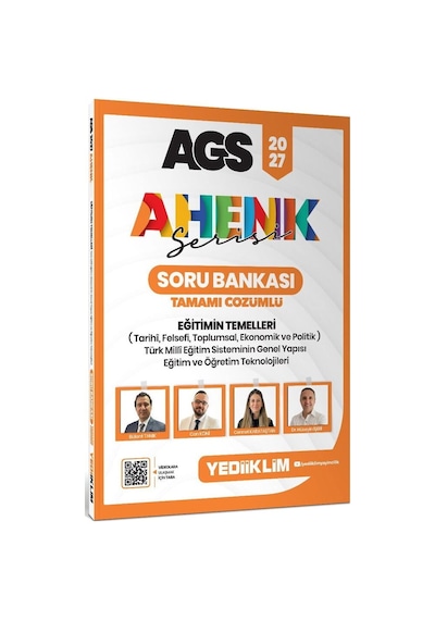 Yediiklim 2027 Ags Ahenk Serisi Eğitimin Temelleri Video Ders Notu Ve Soru Bankası Seti