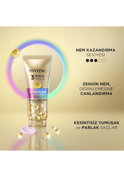 Pantene Nem Yüklemesi Derinlemesine Saç Bakım Kremi 220 Ml