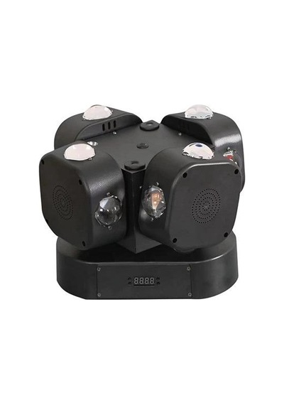 Dört Başlıklı Led Beam Ve Halo'lu Lazer Sahne Işığı, Sahne, Düğün Salonu , Eğlence Mekanı, Kına Salonları Işık Sistemi