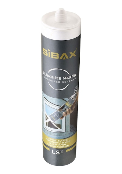Ls46 Genel Amaçlı Beyaz Silikonize Mastik Silikon 450 Gr