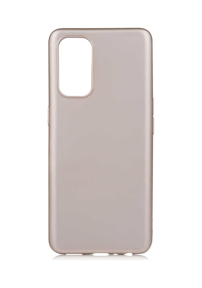 Oppo Reno 5 5g Kılıf Zore Premier Silikon Kapak Gold