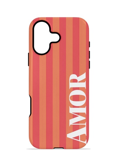 Apple iPhone Uyumlu 17 Vorian Çift Katmanlı Magsafe Kılıf Amor Sunset