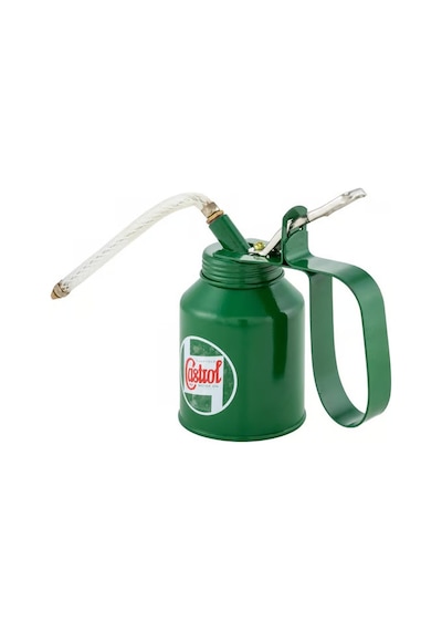 Retro Yağdanlık Yeşil Pompalı 200ml / Castrol