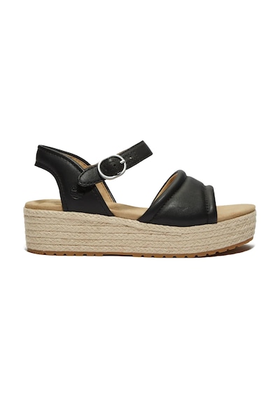 Timberland Tb0a4168w021 Santorını Sun Backstrap Sandal Black Full Graın Bayan Ayakkabı Siyah
