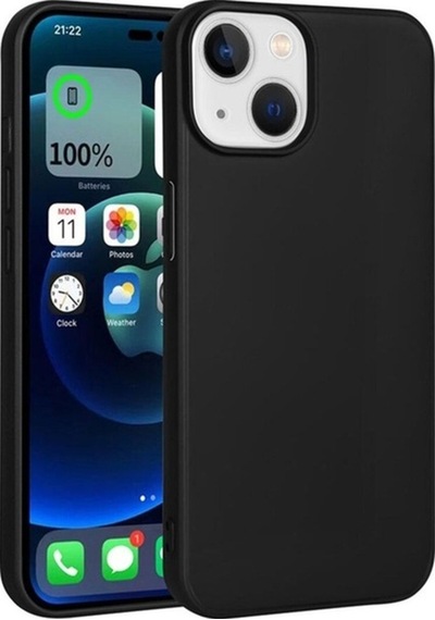 Apple Uyumlu iPhone 15 Kılıf Zore Premier Silikon Kapak Siyah