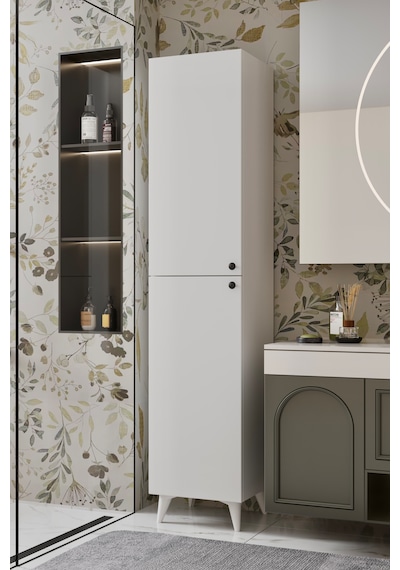 Ramses Çok Amaçlı Dolap - Kiler Dolabı - Banyo Dolabı - Ayakkabılık - Mutfak Dolabı Mdf Beyaz Ramses Çok Amaçlı Dolap - Kiler Dolabı - Banyo Dolabı - Ayakkabılık - Mutfak Dolabı Mdf Beyaz