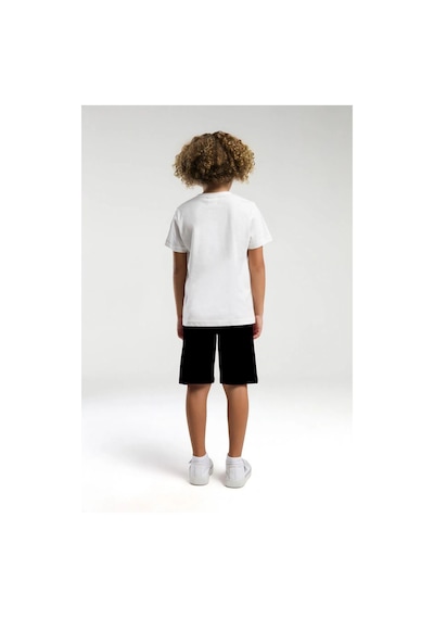 U.s. Polo Assn. 2019 Erkek Çocuk Bisiklet Yaka Logolu Şortlu Kısa Kollu Pijama Takım Beyaz U.s. Polo Assn. 2019 Erkek Çocuk Bisiklet Yaka Logolu Şortlu Kısa Kollu Pijama Takım Beyaz